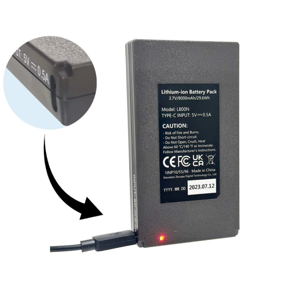 Batería de Litio L800D (8000mAh) para Cámaras GardePro