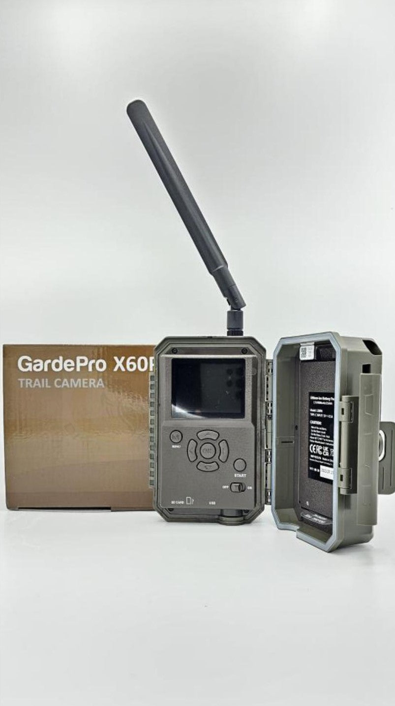 Gardepro X60p + panel solar SP300