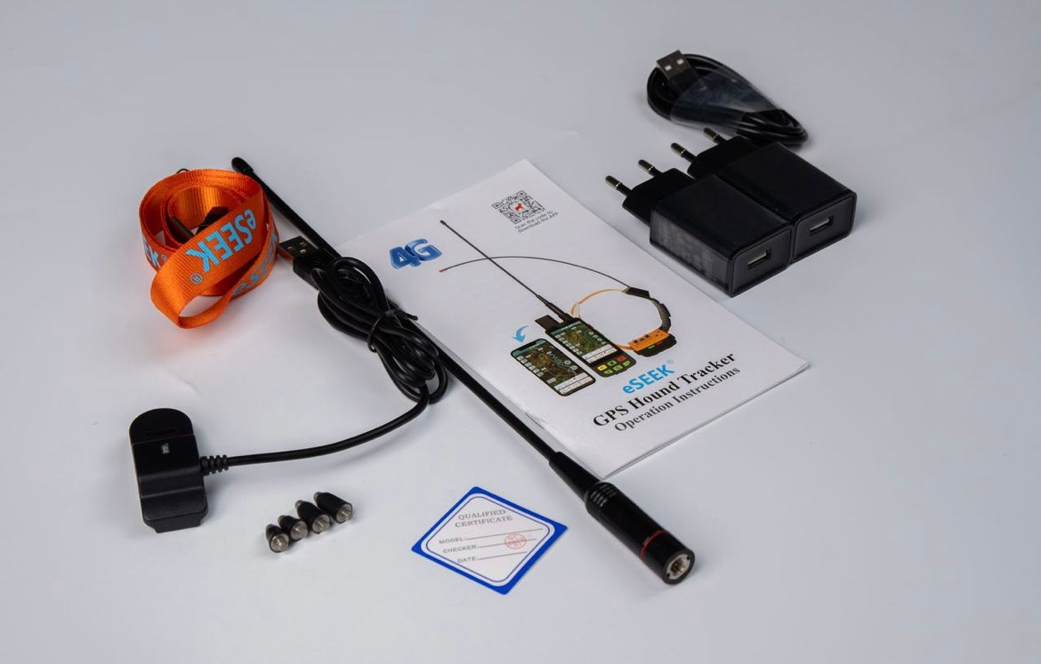 Mando + Collar GPS eSEEK – Tecnología VHF + 4G con sistema Android integrado