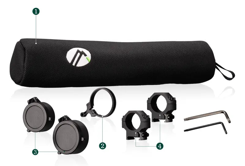 ALPEN OPTICS Visera Apex XP 5-30x56 MilDot con tecnología SmartDot
