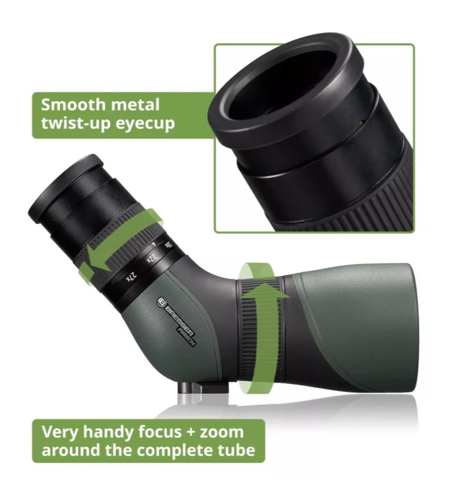 BRESSER Pirsch 9-27x56 Telescopio localizador Gen. II con tubo de enfoque