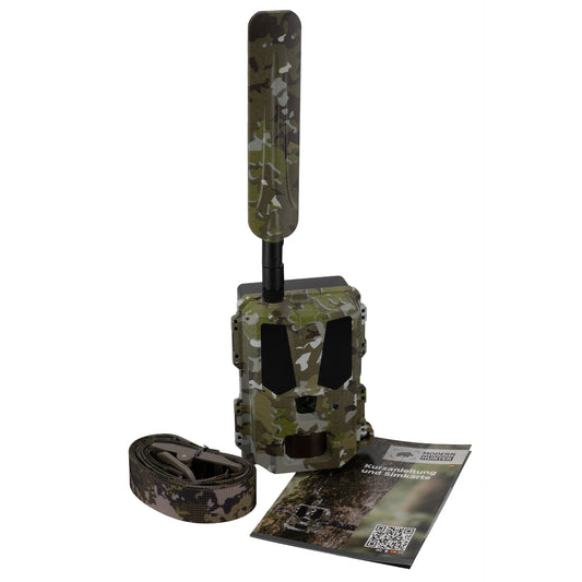 MODERNHUNTER Hunter 4G Mini LTE-SIM cámara de fototrampeo, campo de visión de 60°, IR 940 nm