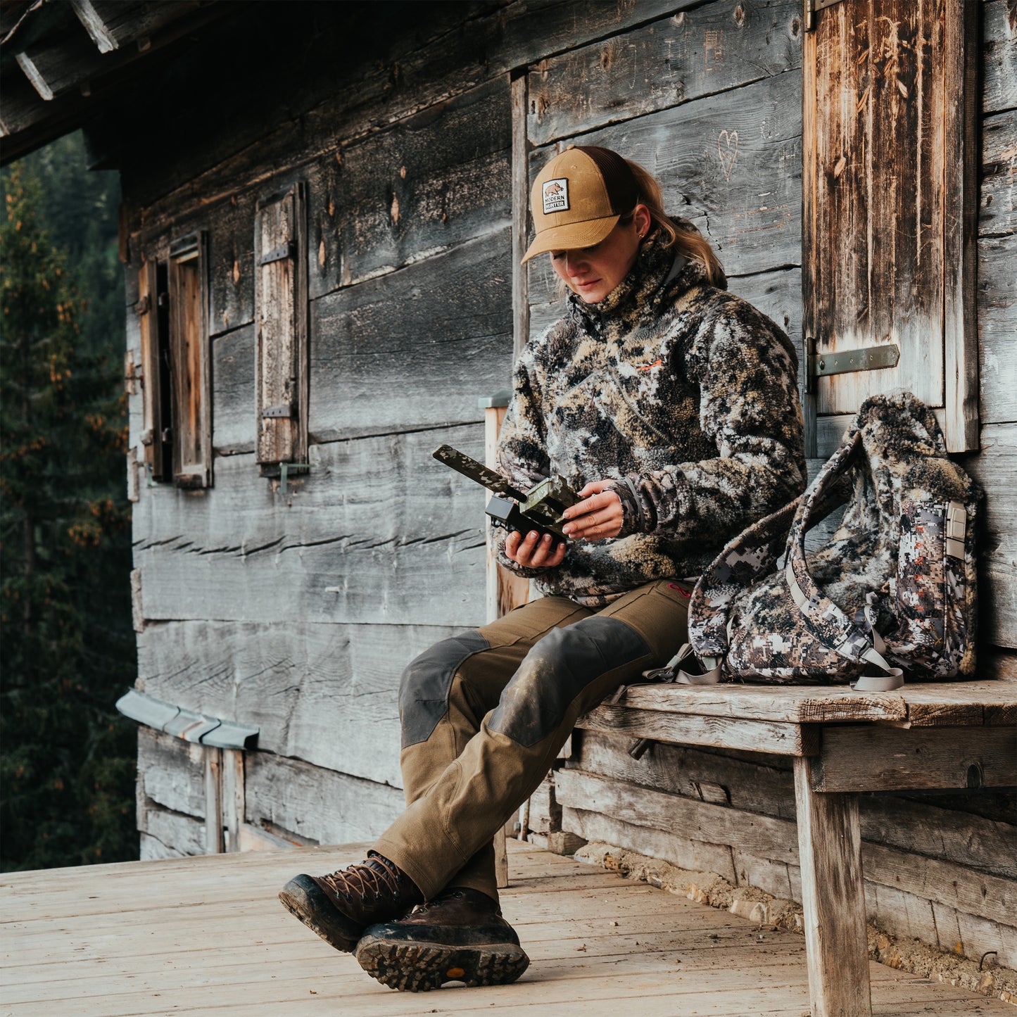 MODERNHUNTER Hunter 4G Mini LTE-SIM cámara de fototrampeo, campo de visión de 60°, IR 940 nm