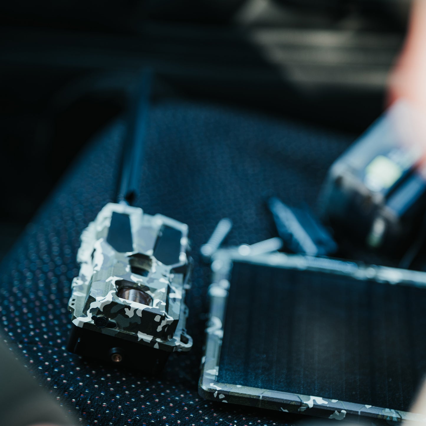 MODERNHUNTER Hunter 4G Mini LTE-SIM cámara de fototrampeo, campo de visión de 60°, IR 940 nm