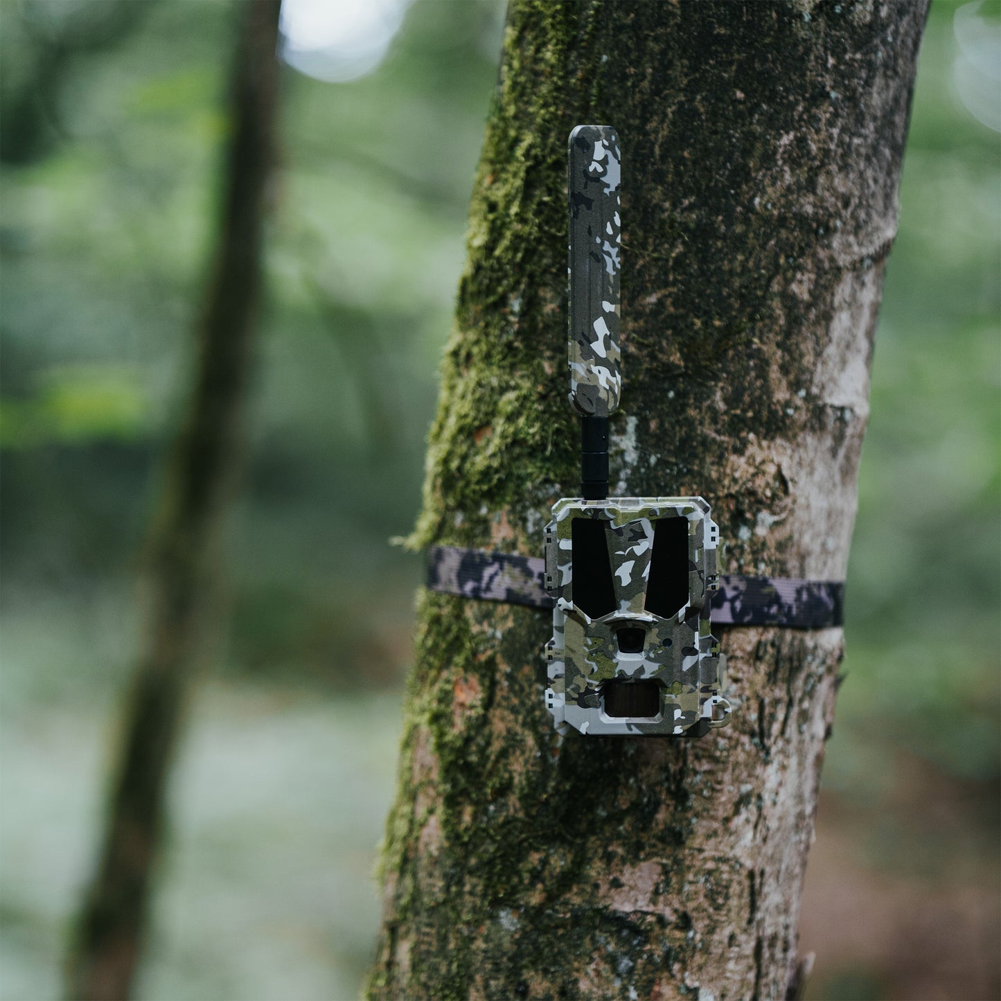 MODERNHUNTER Hunter 4G Mini LTE-SIM cámara de fototrampeo, campo de visión de 60°, IR 940 nm