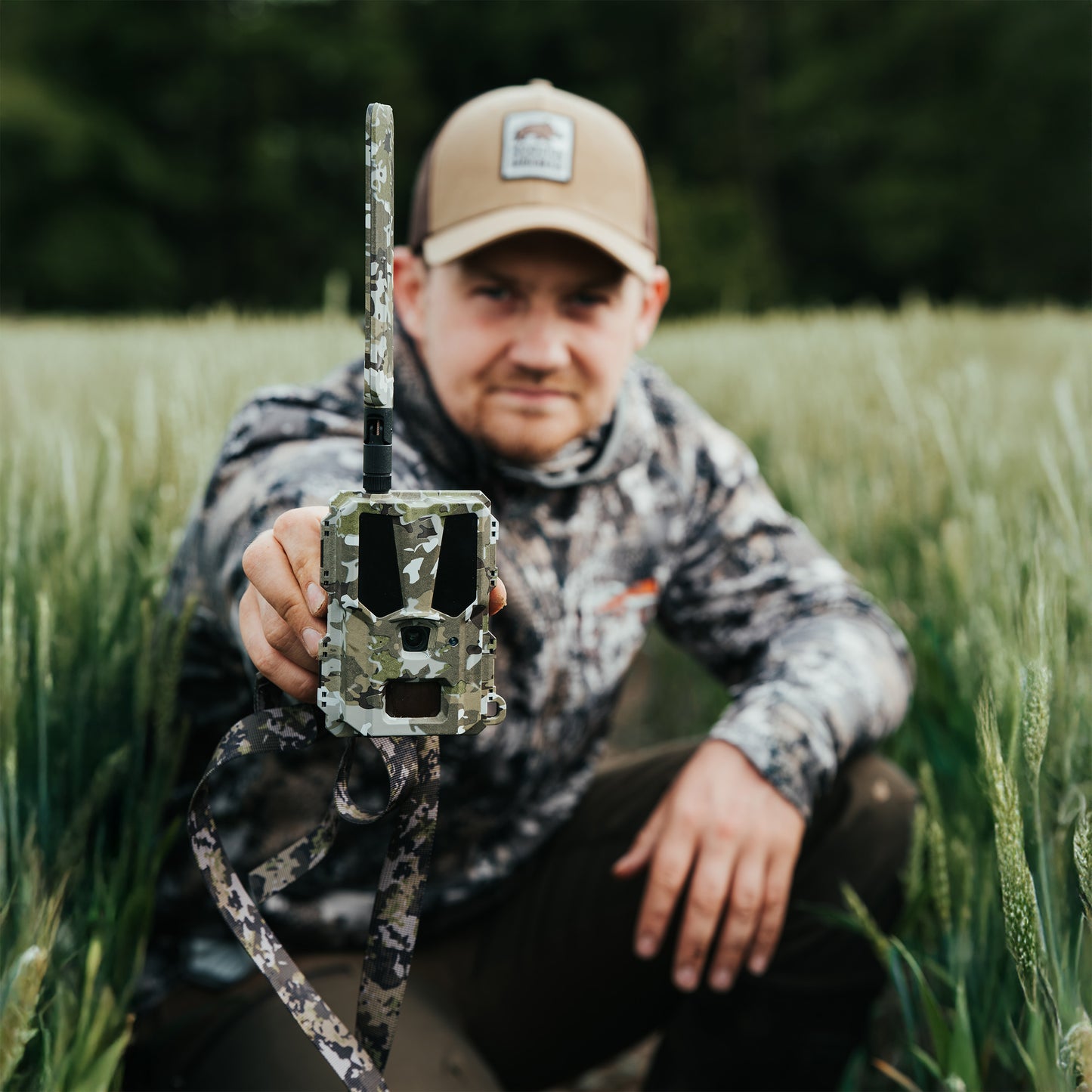 MODERNHUNTER Hunter 4G Mini LTE-SIM cámara de fototrampeo, campo de visión de 60°, IR 940 nm