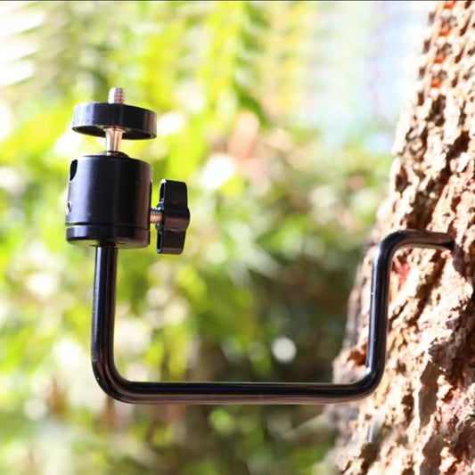 Soporte de Árbol para Cámaras de Fototrampeo y Placas Solares